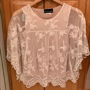 Beautiful blouse with cami attached underneath